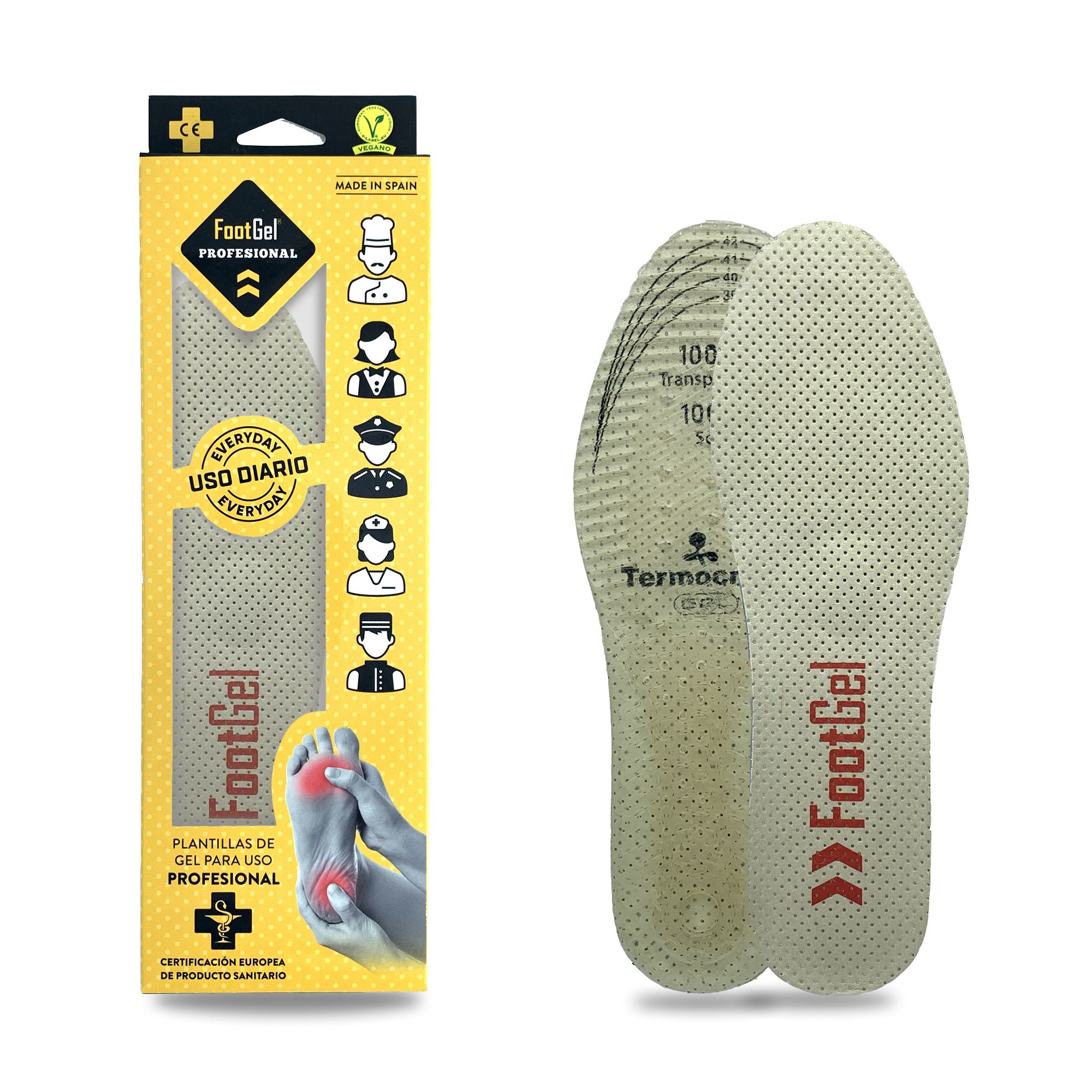 PLANTILLA FOOTGEL PROFESIONAL