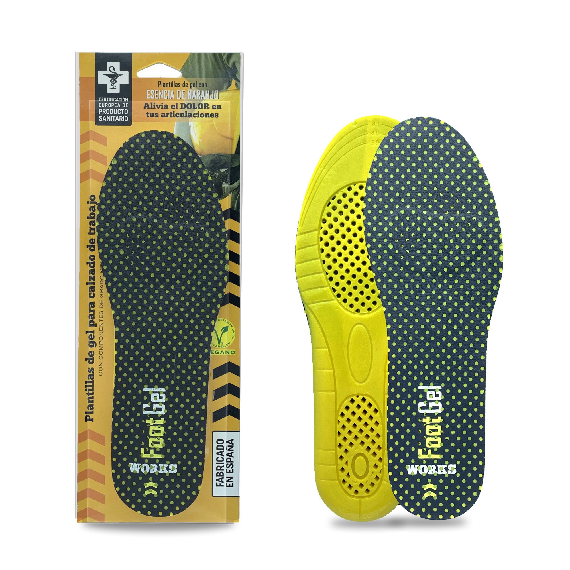 PLANTILLA FOOTGEL WORKS